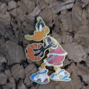Basketball Character Enamel Pin